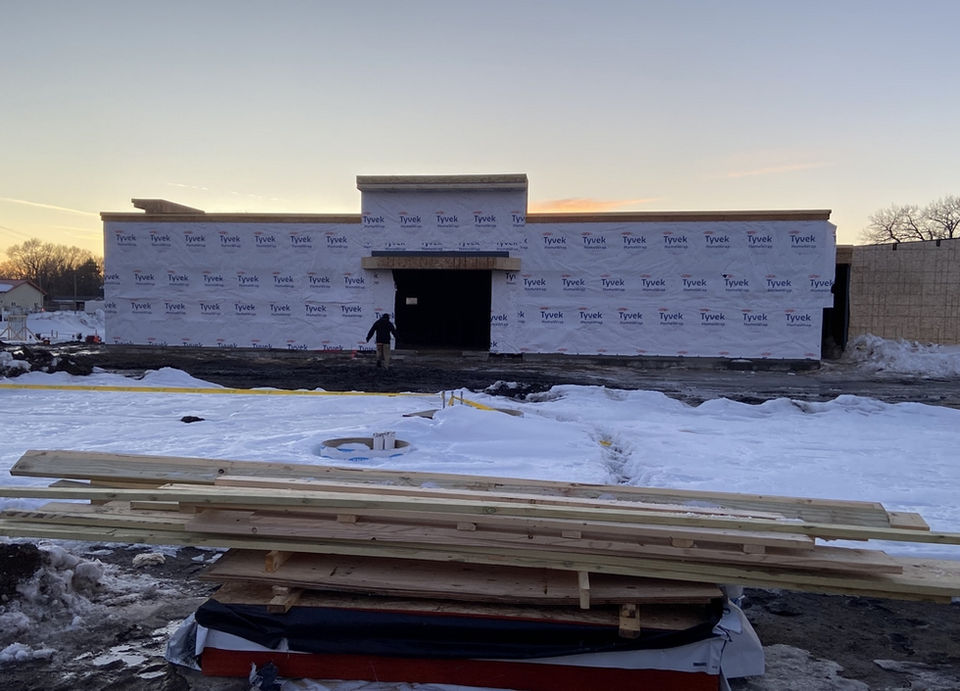 Large commercial build